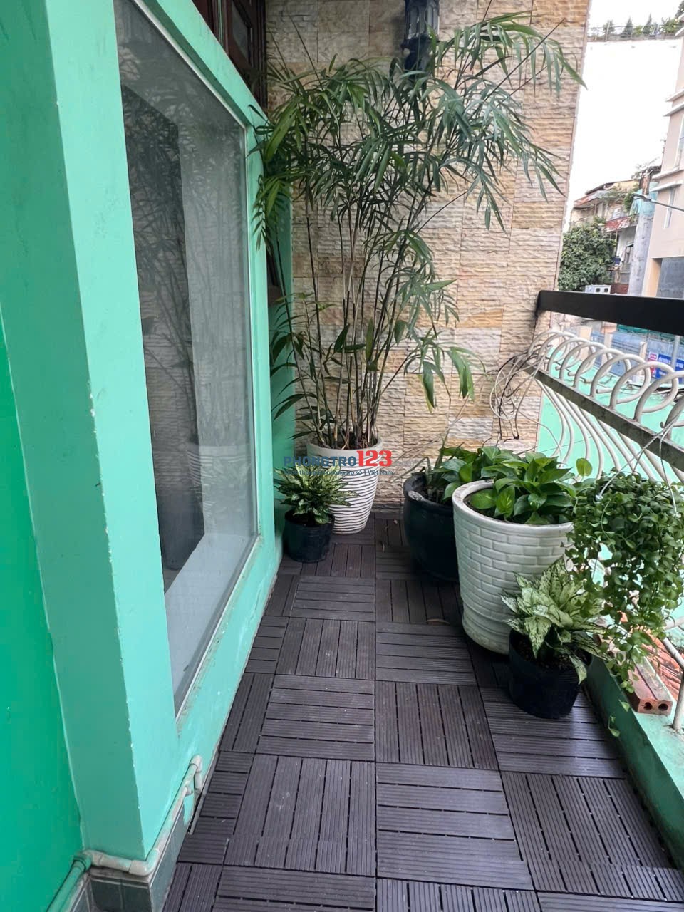 Phòng balcon mặt tiền Huỳnh Khương Ninh Đakao gần Công viên Lê Văn Tám gần Cầu Bông Tân Định Quận 1