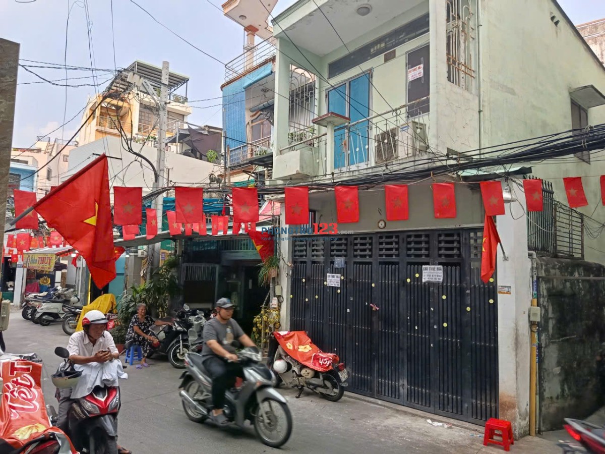 Cho thuê nhà mặt bằng tiện kinh doanh khu sầm uất Quận 3 TPHCM