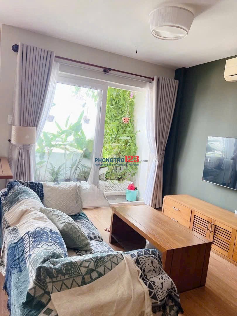 Căn hộ 1p ngủ, Screc tower - Trường Sa, nội thất, giá 10tr/th