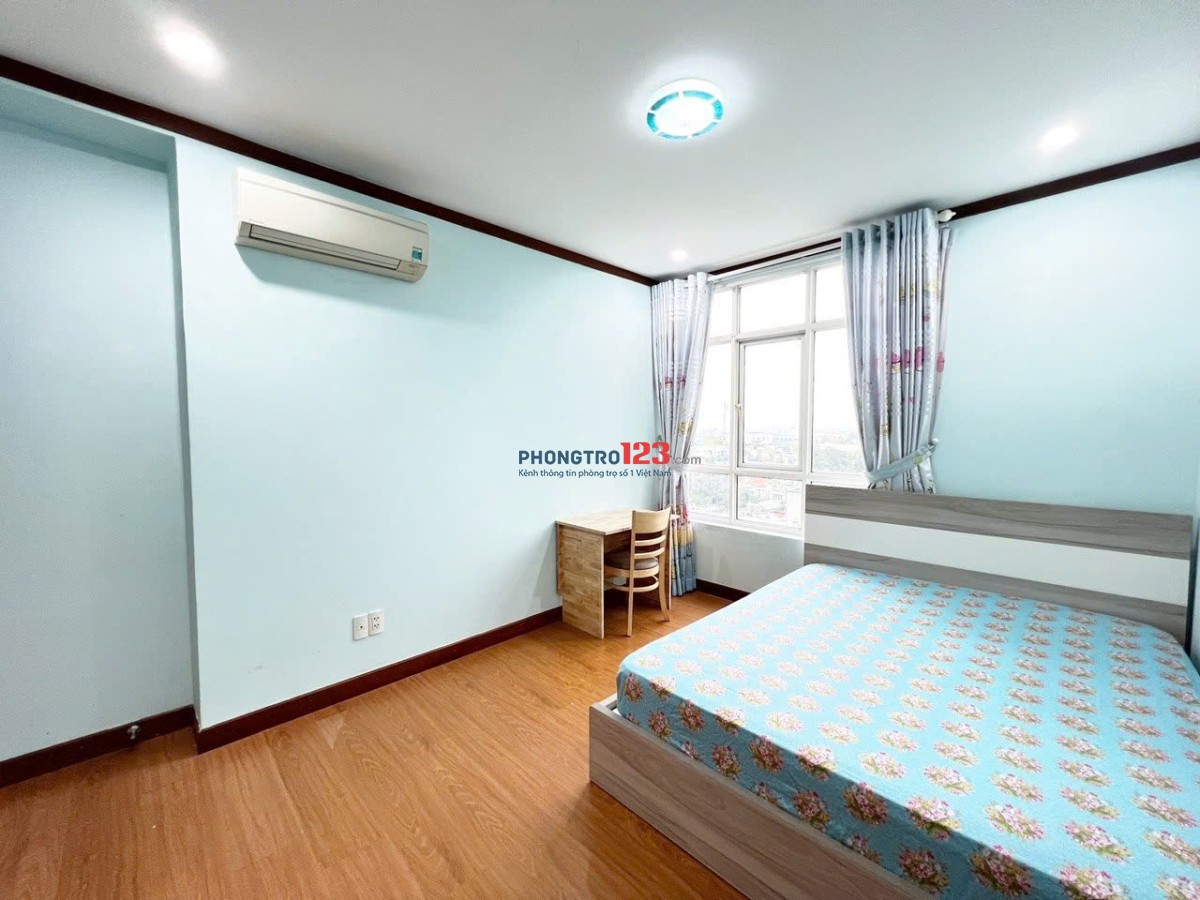 Phòng cao cấp đầy đủ nội thất trong chung cư an ninh 24/24 ở Q7 gần cầu Ánh Sao và hồ Bán Nguyệt