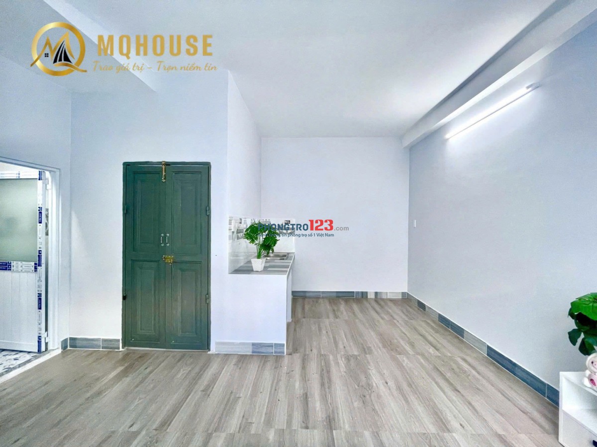 TRỌ BÌNH THẠNH GẦN CHỢ BÀ CHIỂU,ĐH VĂN LANG - 32m2 BAN CÔNG LỚN FULL NỘI CHU VĂN AN - BÌNH THẠNH