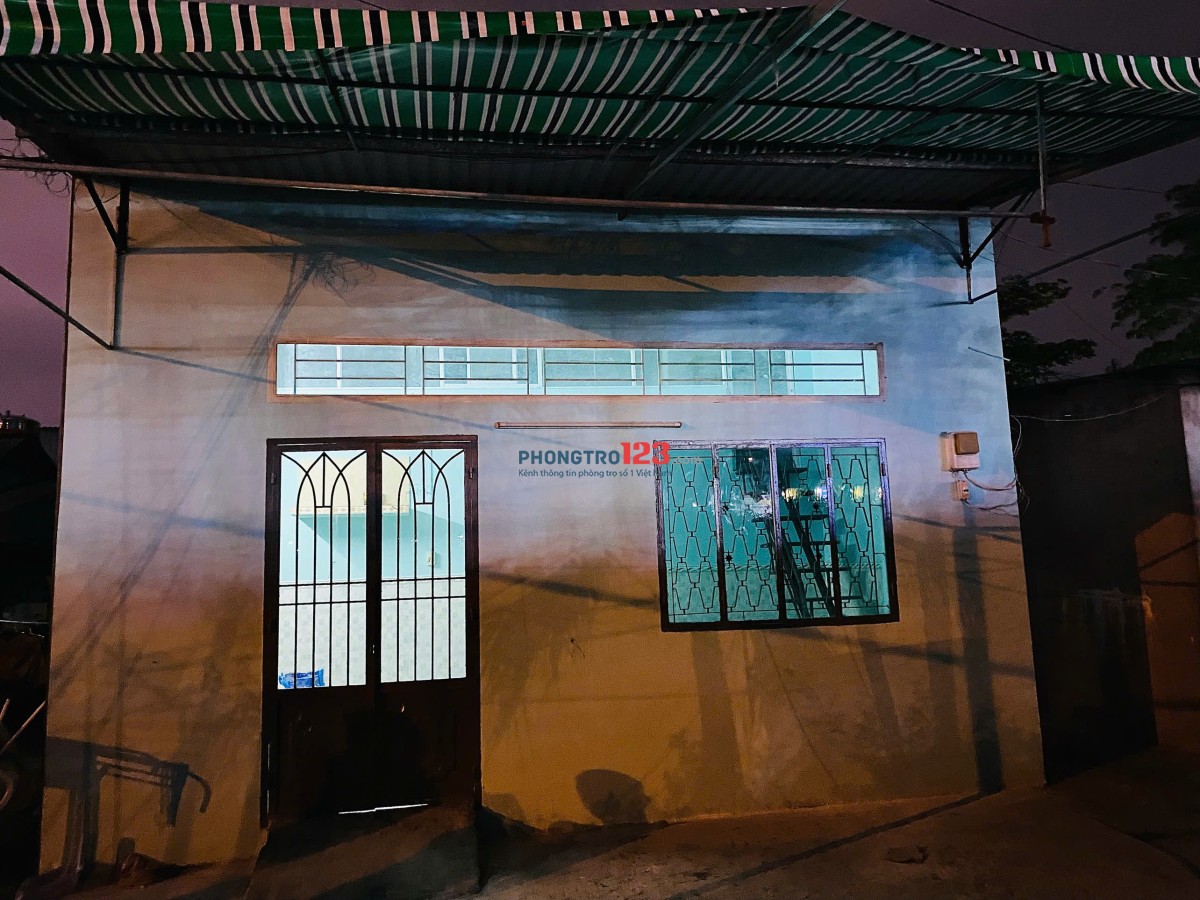 Cho thuê nhà ở nguyên căn (1 trệt-1 lửng)