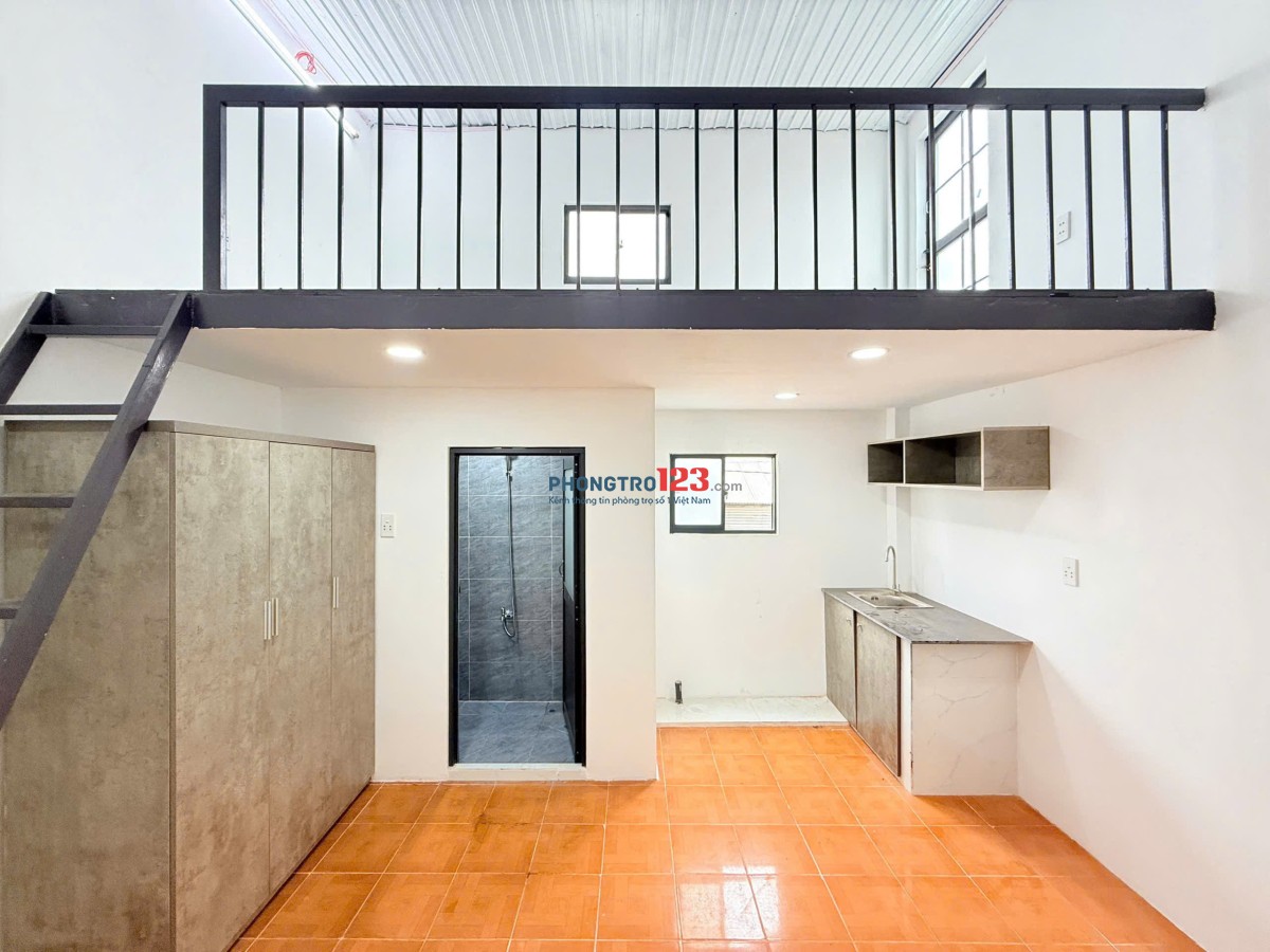 Dãy trệt mới xây – phòng mới ở Trung Mỹ Tây