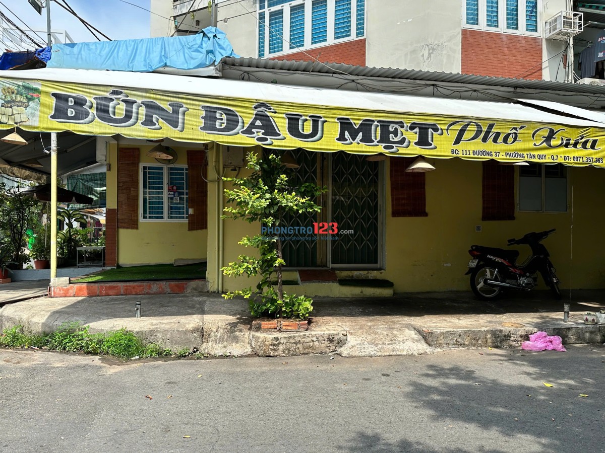 Mặt bằng cho thuê 2 mặt tiền, 30m2