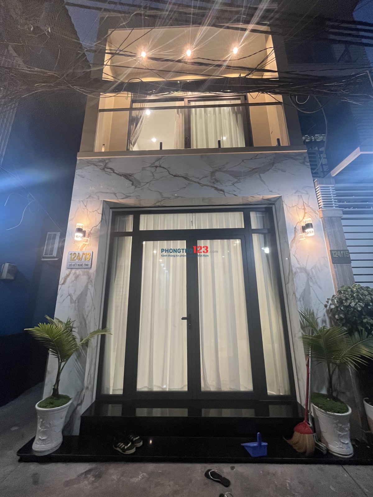 NHÀ MỚI XÂY 100% FULL NỘI THẤT - XVNT BÌNH THẠNH ĐOẠN 2 CHIỀU GẦN HÀNG XANH - 17TR/THÁNG