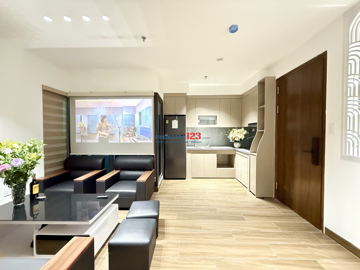 Chính chủ cho thuê căn hộ mới tinh 1N1K – 2N1K FULL ĐỒ tại 279 Đội Cấn - DT 70m² - Ô tô đỗ cửa