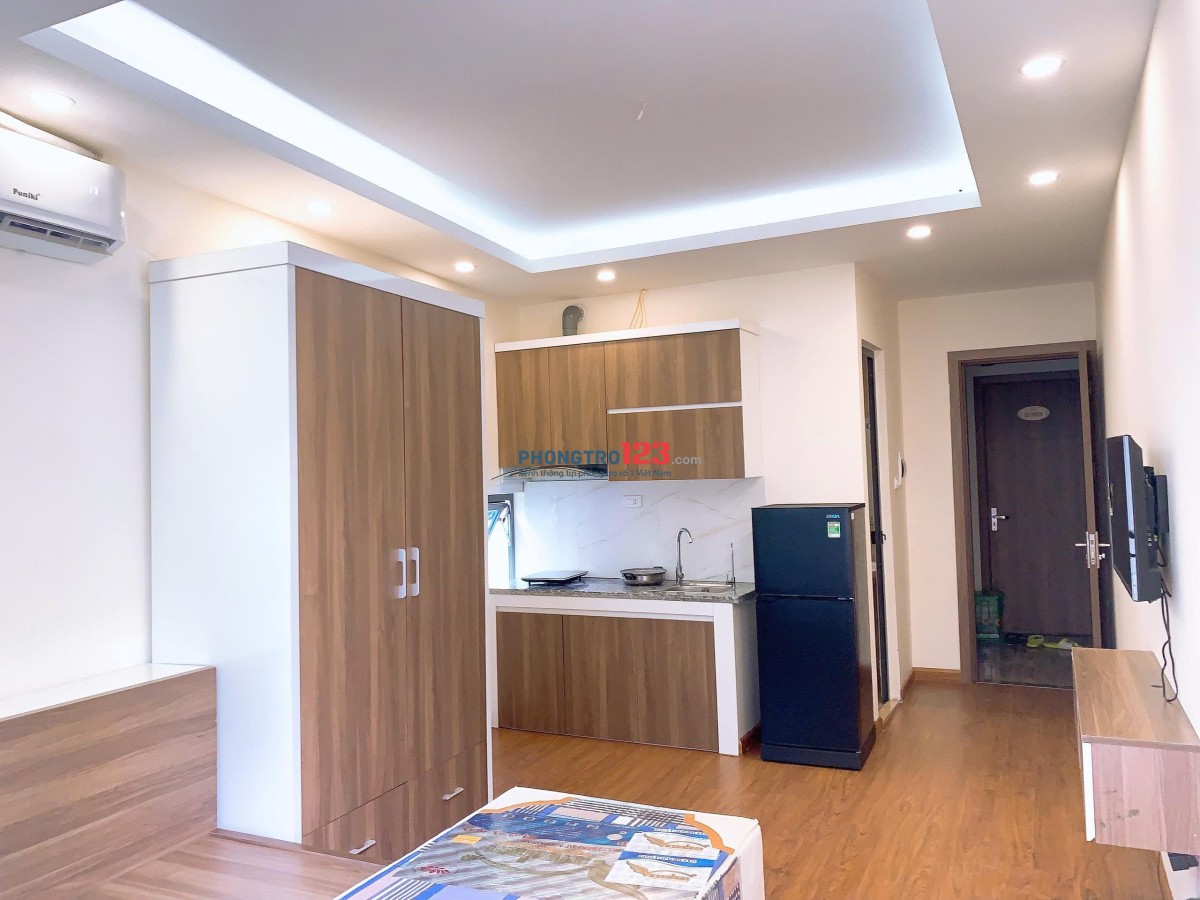 Cho thuê căn hộ mới tinh full đồ HOÀNG QUỐC VIỆT - DT 30m, Giá 4.3 triệu