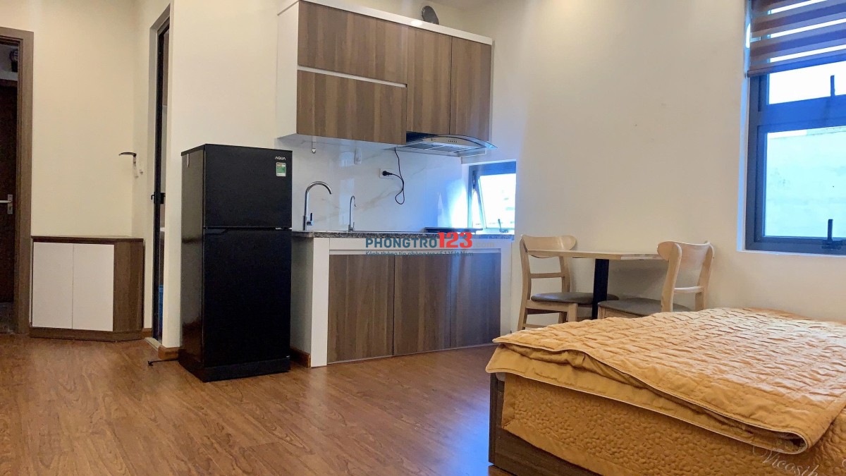 Cho thuê căn hộ mới tinh full đồ HOÀNG QUỐC VIỆT - DT 30m, Giá 4.3 triệu