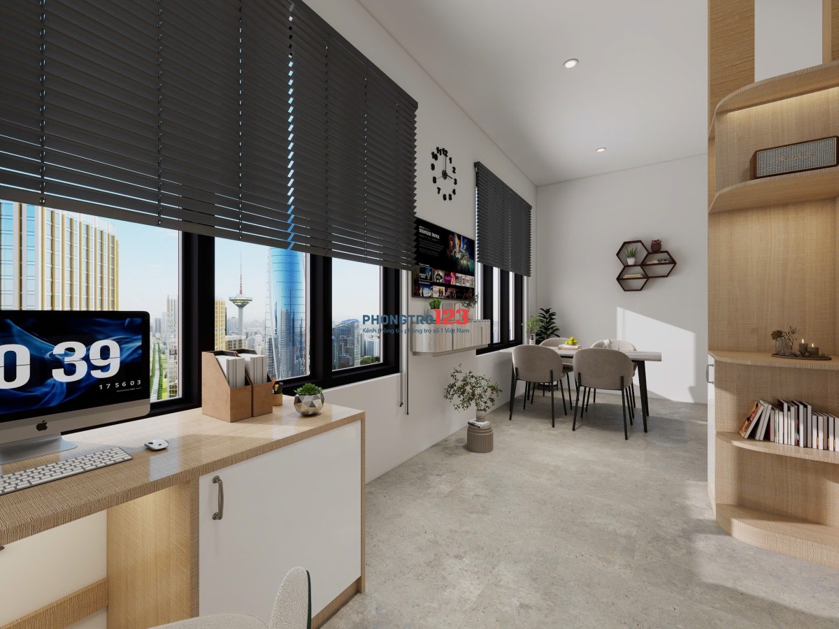 STUDIO CỬA SỔ SIÊU TO – FULL NỘI THẤT – Ở LÀ MÊ NGAY TÂN QUÝ, TÂN PHÚ