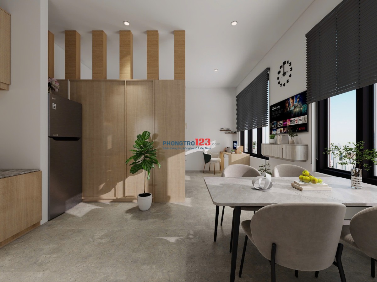 STUDIO CỬA SỔ SIÊU TO – FULL NỘI THẤT – Ở LÀ MÊ NGAY TÂN QUÝ, TÂN PHÚ