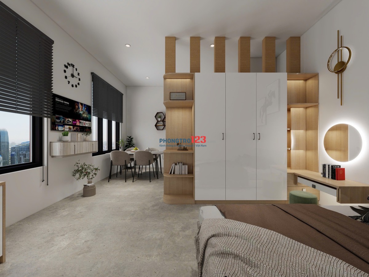 STUDIO CỬA SỔ SIÊU TO – FULL NỘI THẤT – Ở LÀ MÊ NGAY TÂN QUÝ, TÂN PHÚ