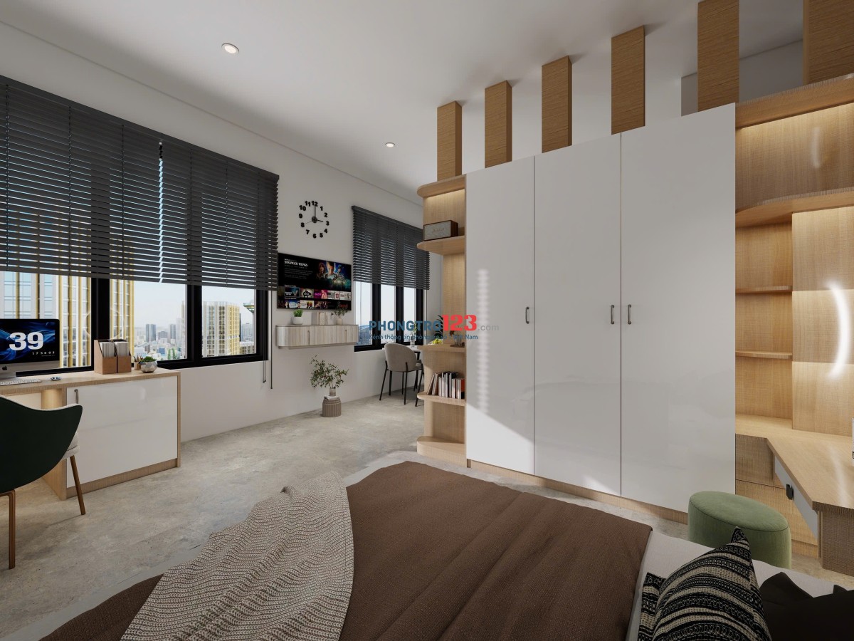 STUDIO CỬA SỔ SIÊU TO – FULL NỘI THẤT – Ở LÀ MÊ NGAY TÂN QUÝ, TÂN PHÚ