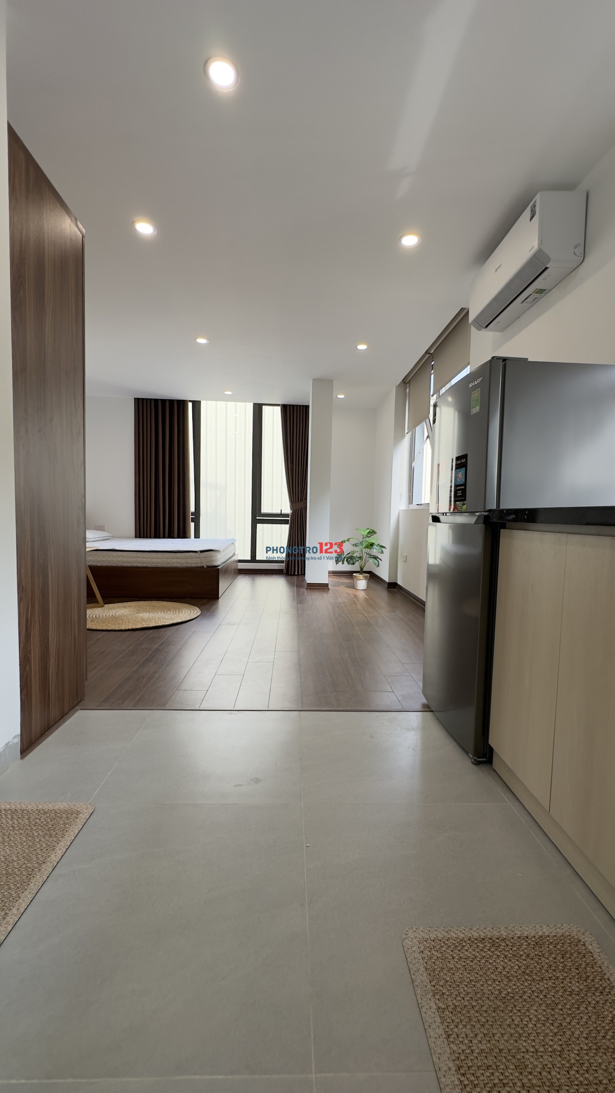 Chính chủ cho thuê phòng studio full đồ mới tinh tại ngõ 61 Vạn Phúc Hà Đông.