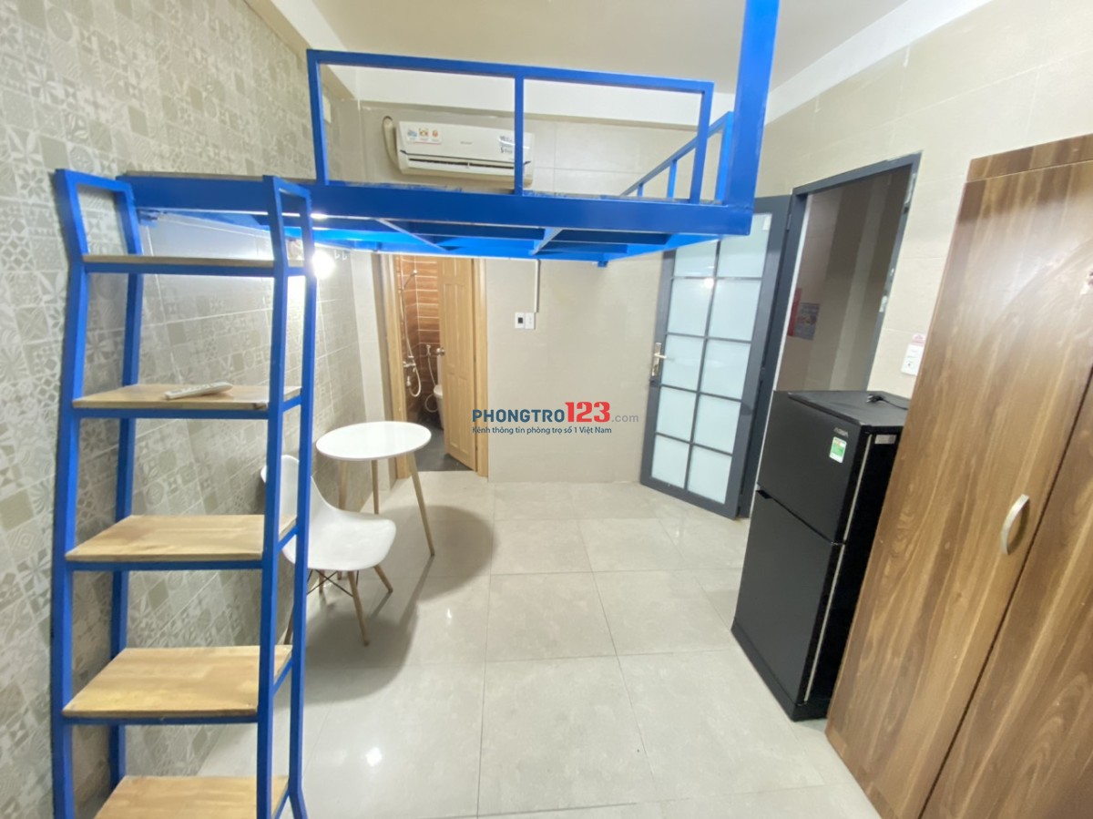 - Cho thuê phòng gác lửng full nội thất – 49 Tân Hương (Tân Phú)