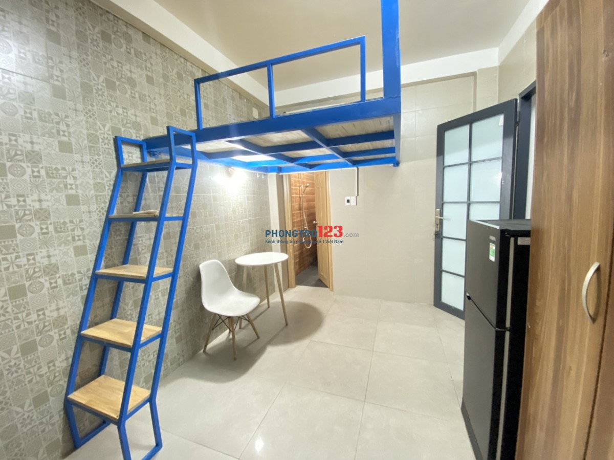 - Cho thuê phòng gác lửng full nội thất – 49 Tân Hương (Tân Phú)
