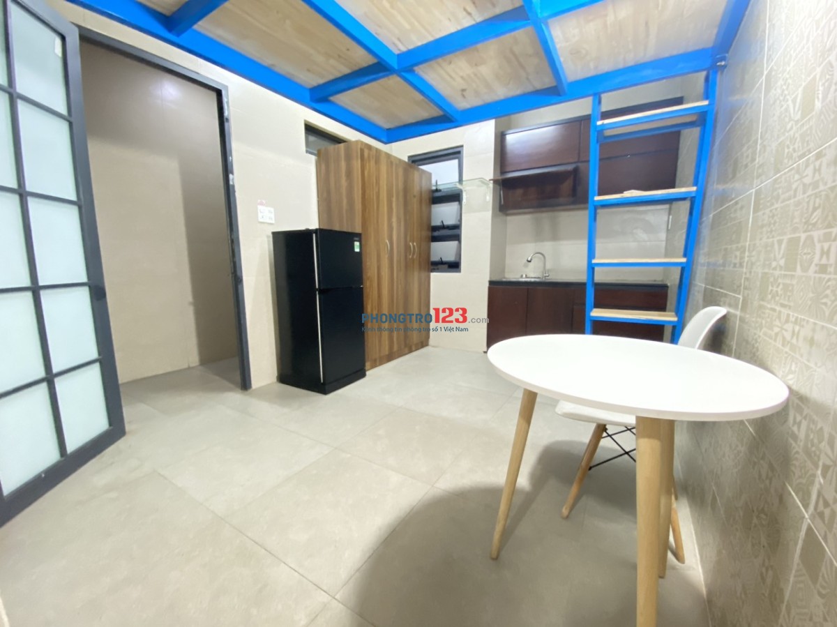 - Cho thuê phòng gác lửng full nội thất – 49 Tân Hương (Tân Phú)