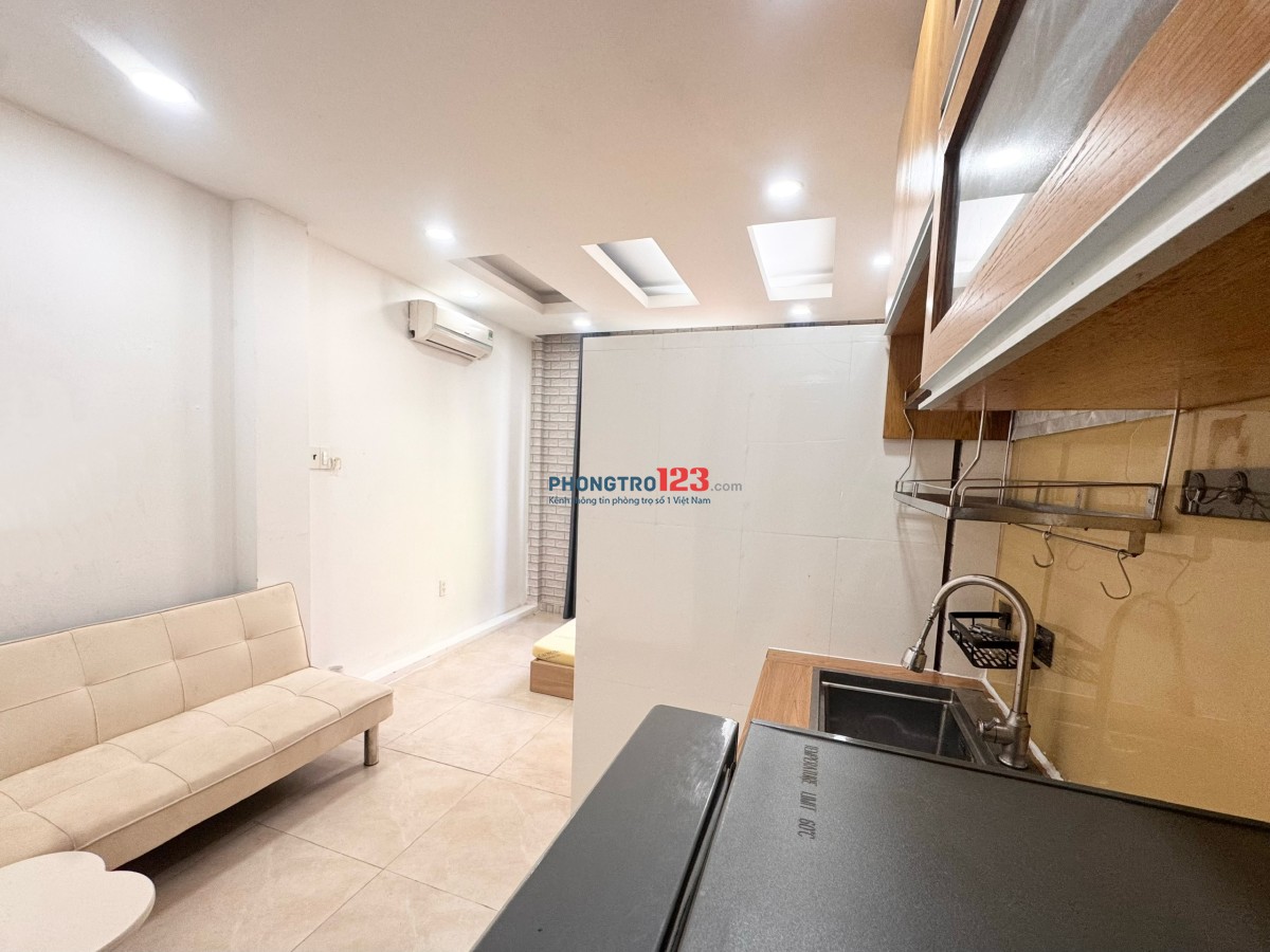 TRỌ BÌNH THẠNH GẦN Q1,Q3,NGÃ TƯ HÀNG XANH - 35m2 FULL NỘI THẤT CỬA SỔ LỚN - NGÔ TẤT TỐ - BÌNH THẠNH