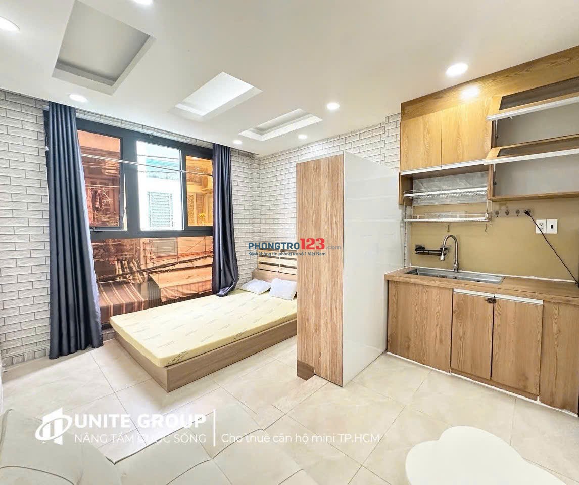 TRỌ BÌNH THẠNH GẦN Q1,Q3,NGÃ TƯ HÀNG XANH - 35m2 FULL NỘI THẤT CỬA SỔ LỚN - NGÔ TẤT TỐ - BÌNH THẠNH