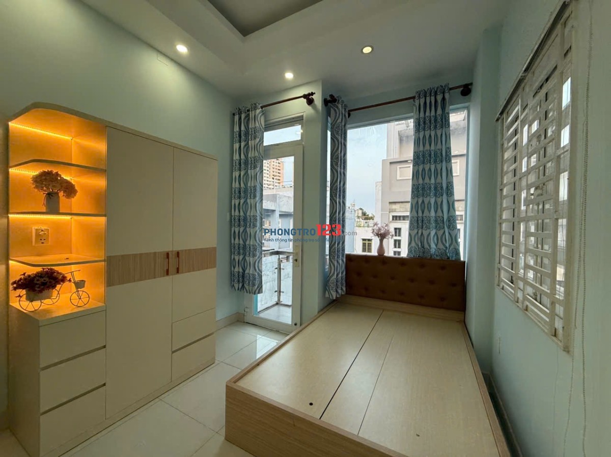 PHÒNG MỚI ĐẸP CHO NỮ THUÊ NGAY TRUNG TÂM Q3