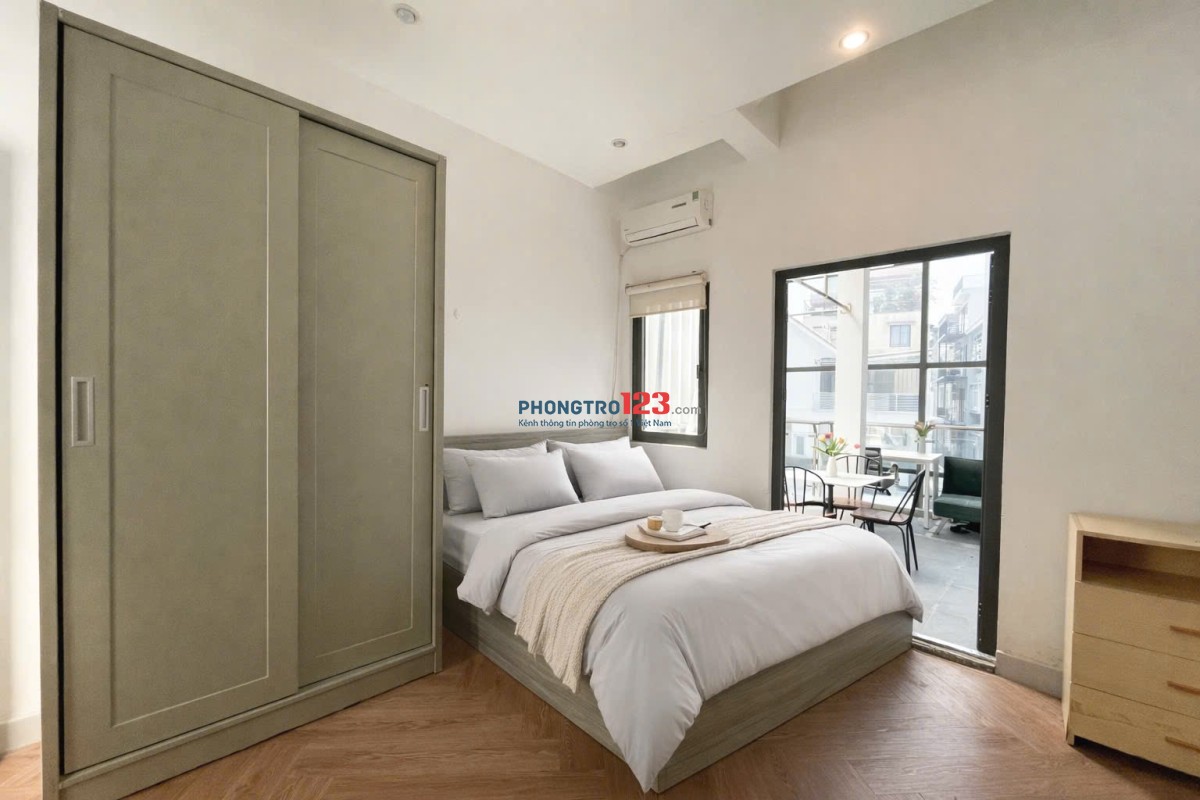 Cho thuê căn hộ dịch vụ full nội thất quận 7 gần lotte mart,tdtu,ufm,rmit,khu chế xuất,cầu tân thuận