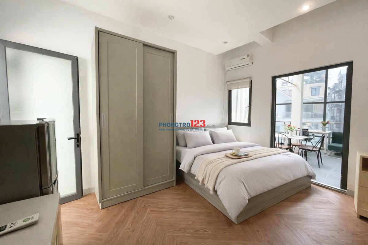 Cho thuê căn hộ dịch vụ full nội thất quận 7 gần lotte mart,tdtu,ufm,rmit,khu chế xuất,cầu tân thuận