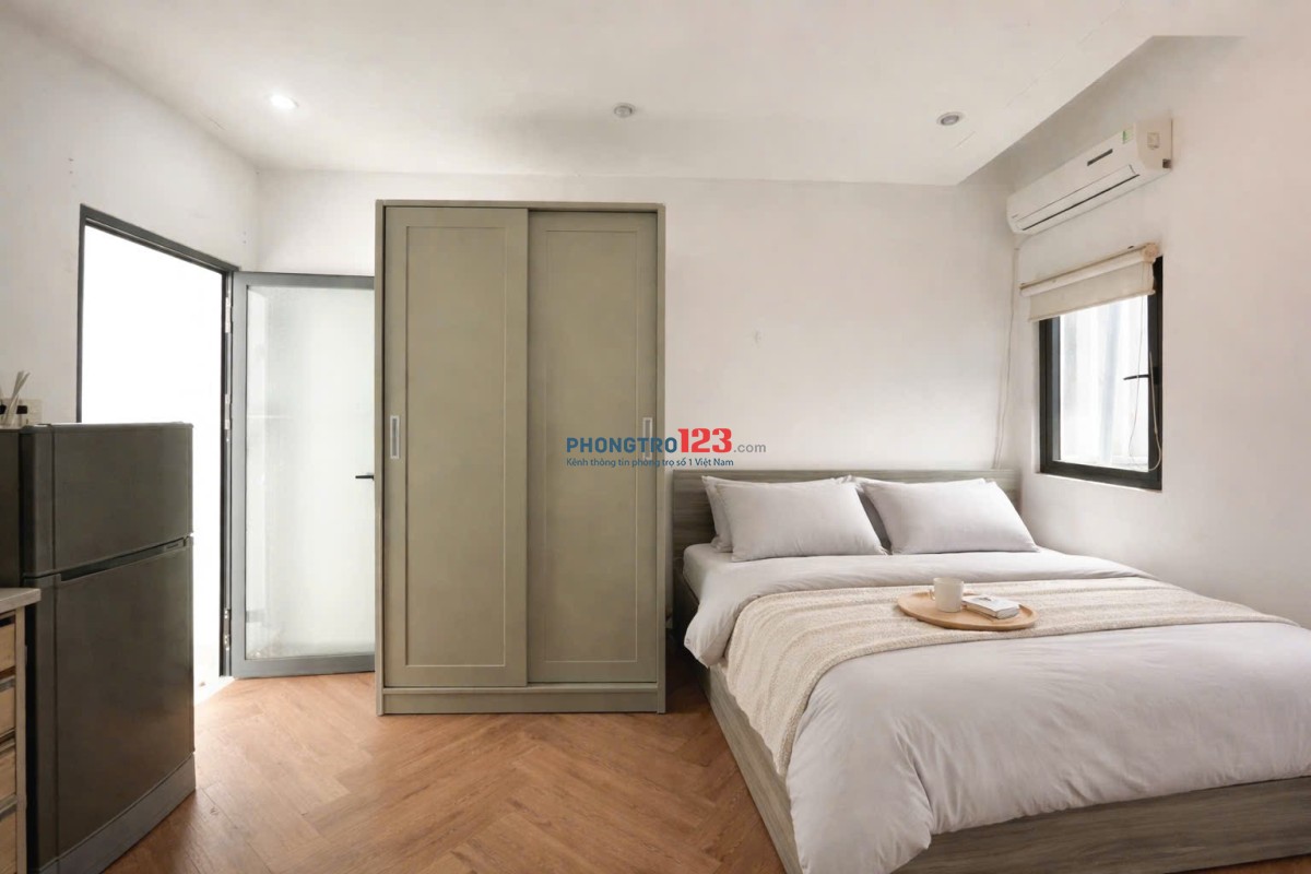 Cho thuê căn hộ dịch vụ full nội thất quận 7 gần lotte mart,tdtu,ufm,rmit,khu chế xuất,cầu tân thuận