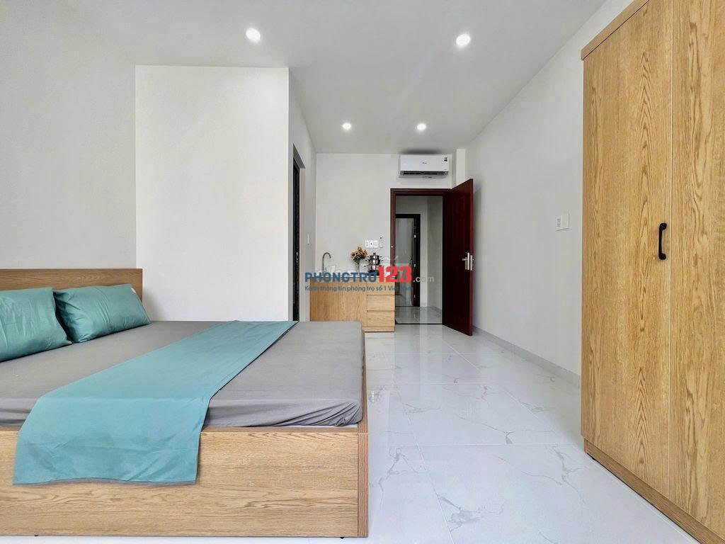 Phòng View Thoáng Full Nội Thất Giá Rẻ Ngay Đường Quang Trung, Gần Emart Và Công Viên Làng Hoa