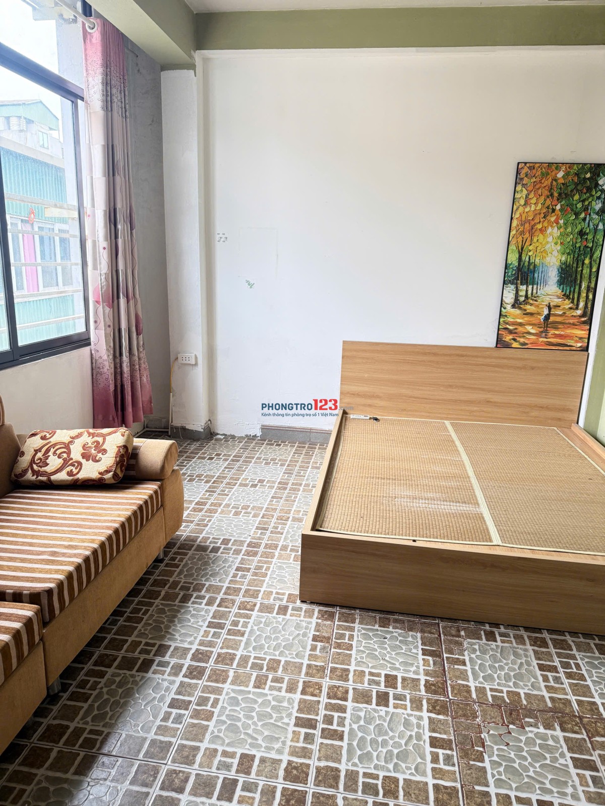 Cho thuê phòng khép kín Hoàng Ngân full đồ có ban công