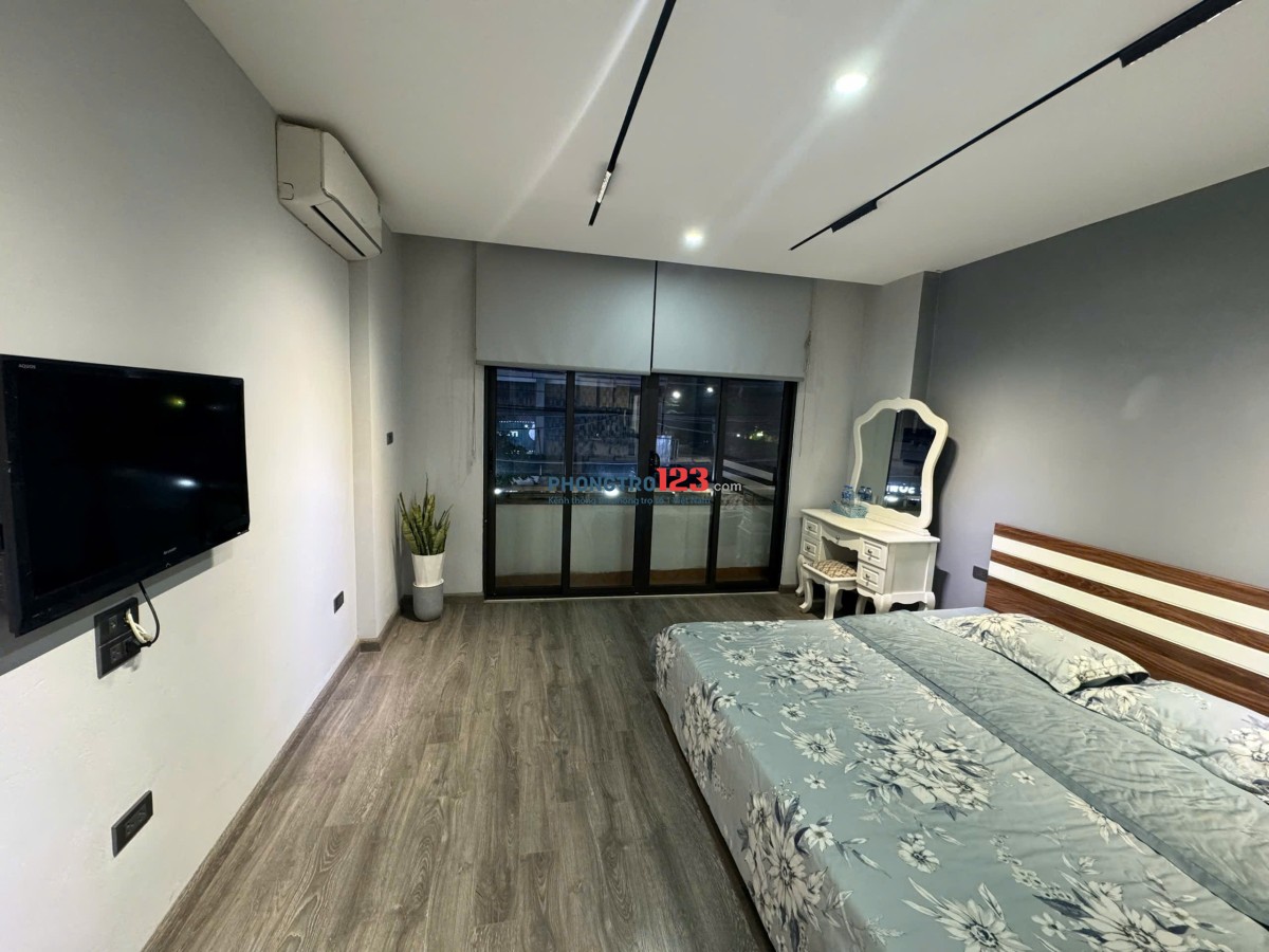 1N1K 50m2 siêu rộng – full đồ – ban công lớn – Gốc Đề