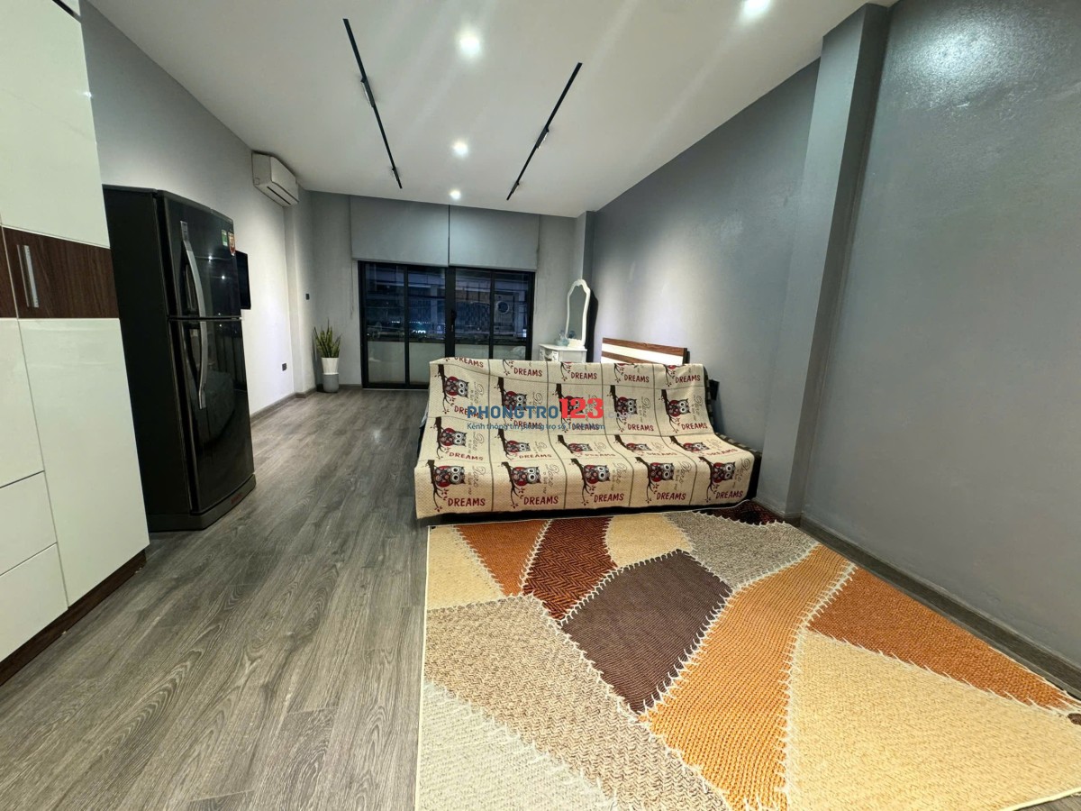 1N1K 50m2 siêu rộng – full đồ – ban công lớn – Gốc Đề