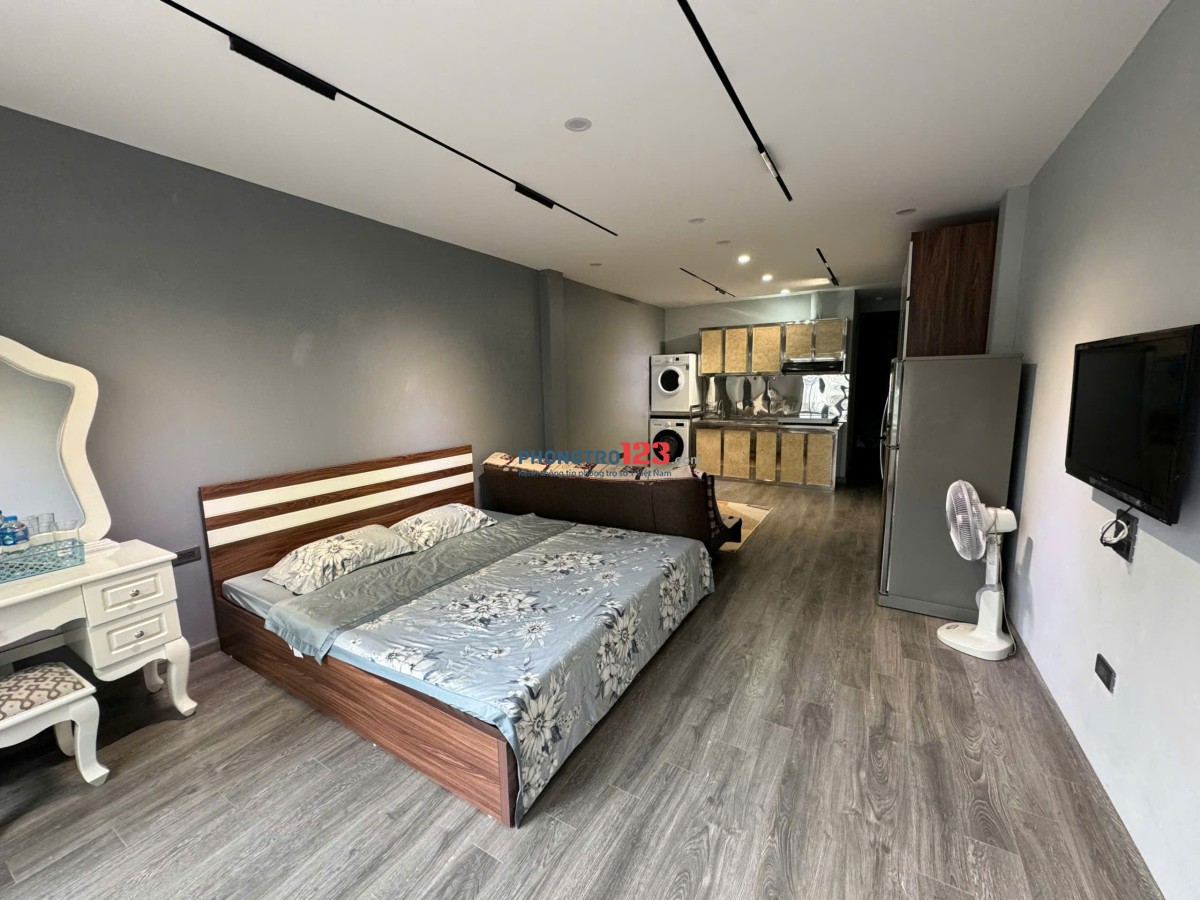 1N1K 50m2 siêu rộng – full đồ – ban công lớn – Gốc Đề