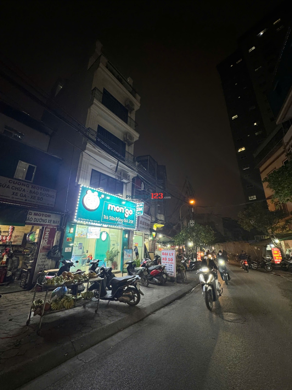 1N1K 50m2 siêu rộng – full đồ – ban công lớn – Gốc Đề