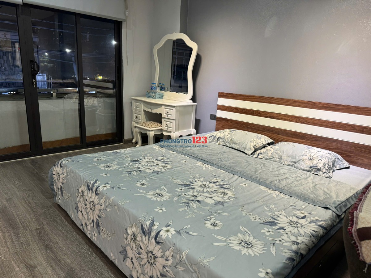 1N1K 50m2 siêu rộng – full đồ – ban công lớn – Gốc Đề