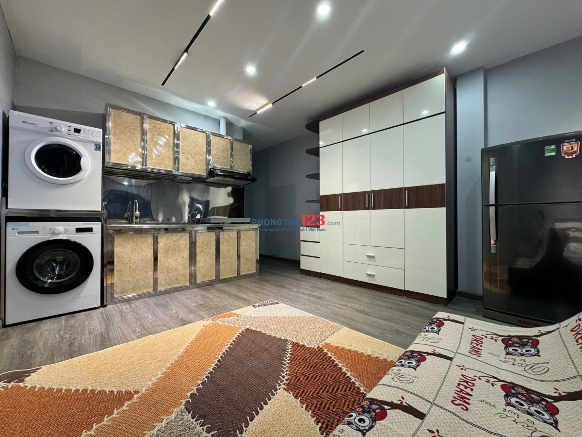 1N1K 50m2 siêu rộng – full đồ – ban công lớn – Gốc Đề