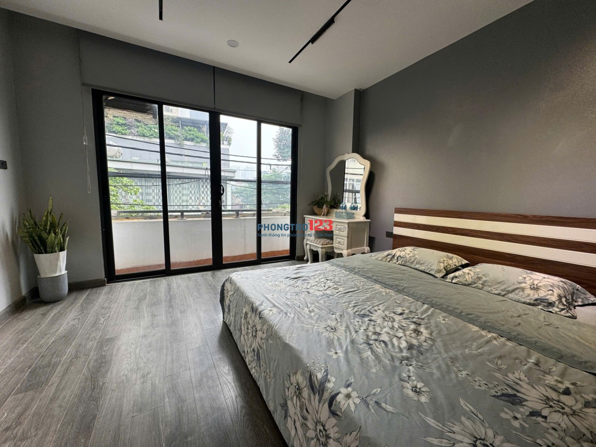 1N1K 50m2 siêu rộng – full đồ – ban công lớn – Gốc Đề