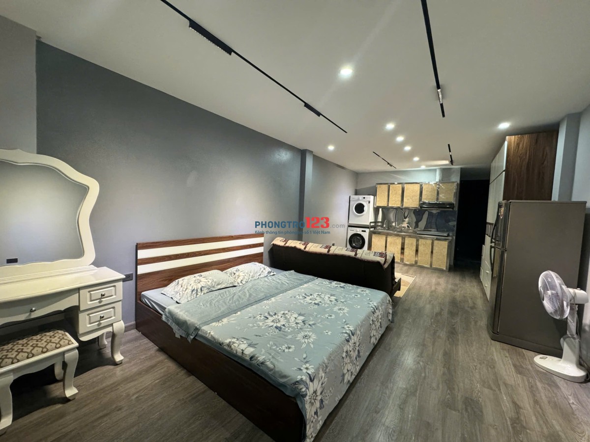 1N1K 50m2 siêu rộng – full đồ – ban công lớn – Gốc Đề