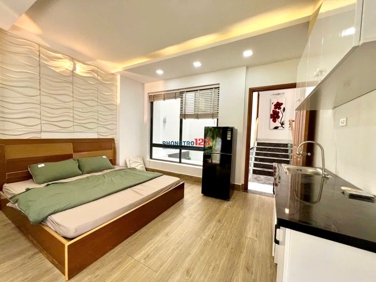 Căn Hộ Studio sát ĐH Văn Lang full Nội Thất tự do