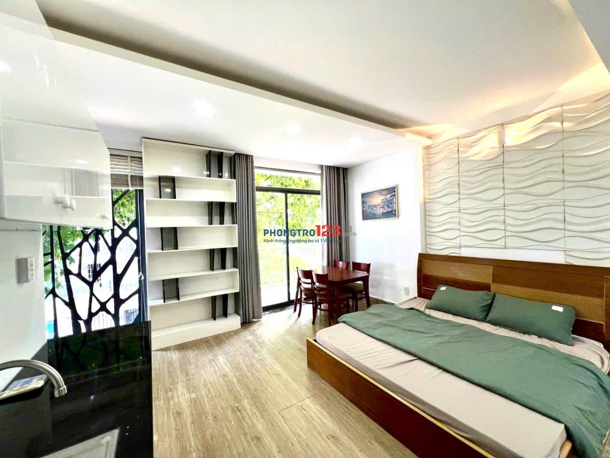 Căn Hộ Studio sát ĐH Văn Lang full Nội Thất tự do