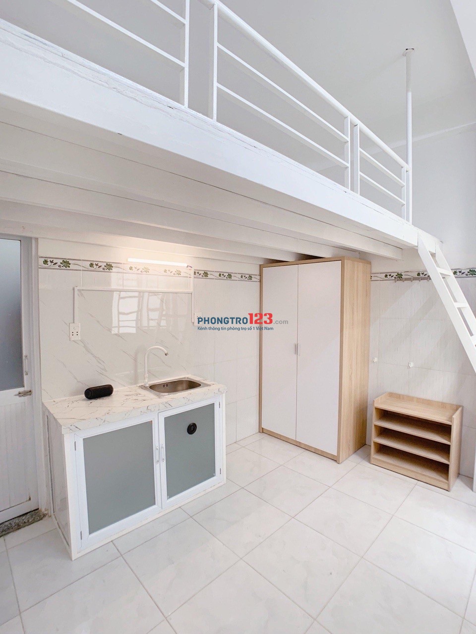 Phòng trọ mới xây Nguyễn văn khối rộng rãi thoải mái,ở được 2-3 người