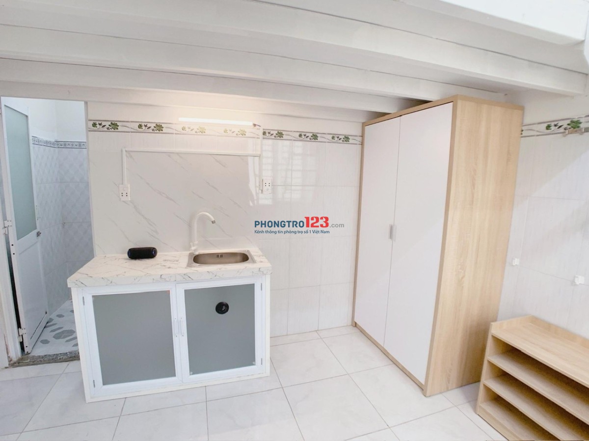 Phòng trọ mới xây Nguyễn văn khối rộng rãi thoải mái,ở được 2-3 người