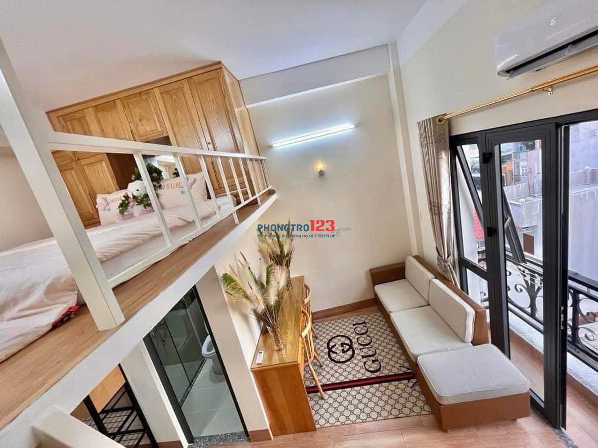 Duplex xinh Full Nội thất - Thang Máy - Bảo vệ gần tòa nhà Viettel, Hà Đô Centrosa Quận 3 giáp Q10