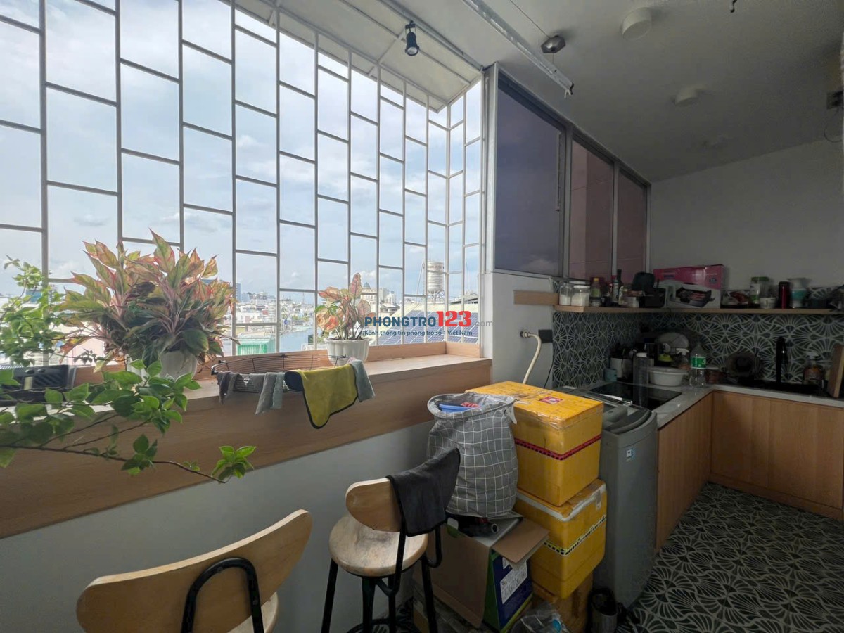 Chung cư 10A Trần Nhật Duật, Quận 1: 70m2,1p ngủ, NT, 10tr5/th