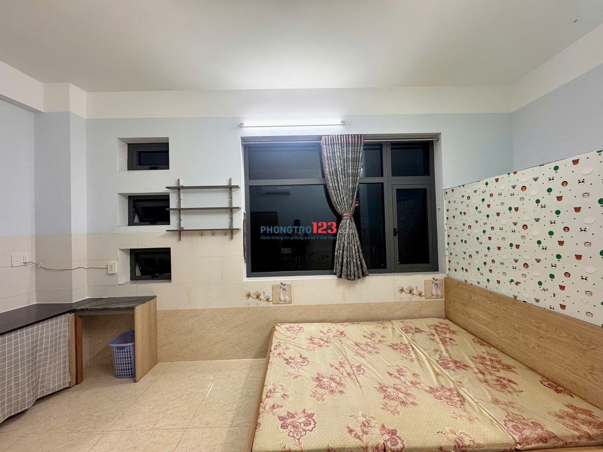 Phòng Bùi Hữu Nghĩa nhà xe rộng - thang máy - bảo vệ 24/7 cạnh Chợ Bà Chiểu - Tân Định Đakao Quận 1