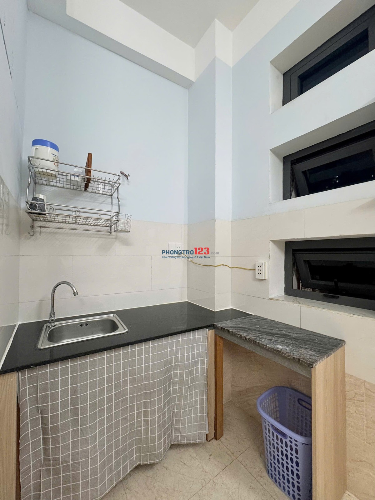 Phòng Bùi Hữu Nghĩa nhà xe rộng - thang máy - bảo vệ 24/7 cạnh Chợ Bà Chiểu - Tân Định Đakao Quận 1