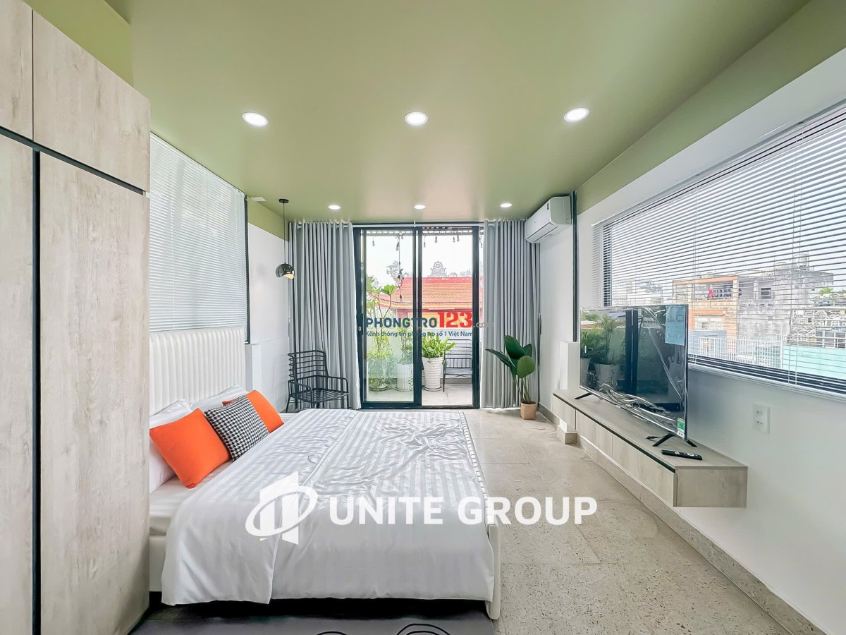 Studio ban công - Nguyễn Công Hoan - Phú Nhuận - Gần trục đường Phan Xích Long, Vạn Kiếp, Quận 1