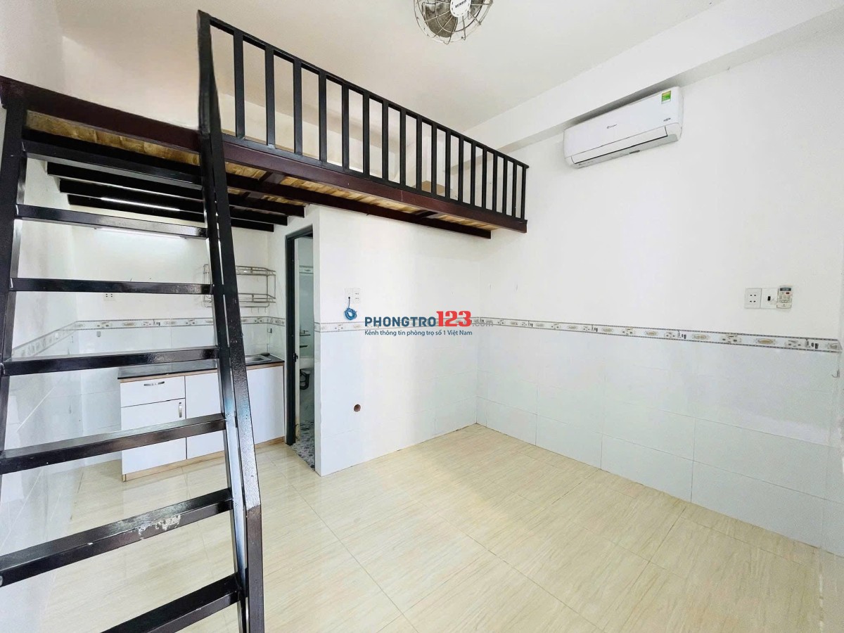 PHÒNG TRỌ CỬA SỔ TRỜI 20m2 CÓ MÁY LẠNH GÁC Ở NGUYỄN SỸ SÁCH TÂN BÌNH GẦN SÂN BAY