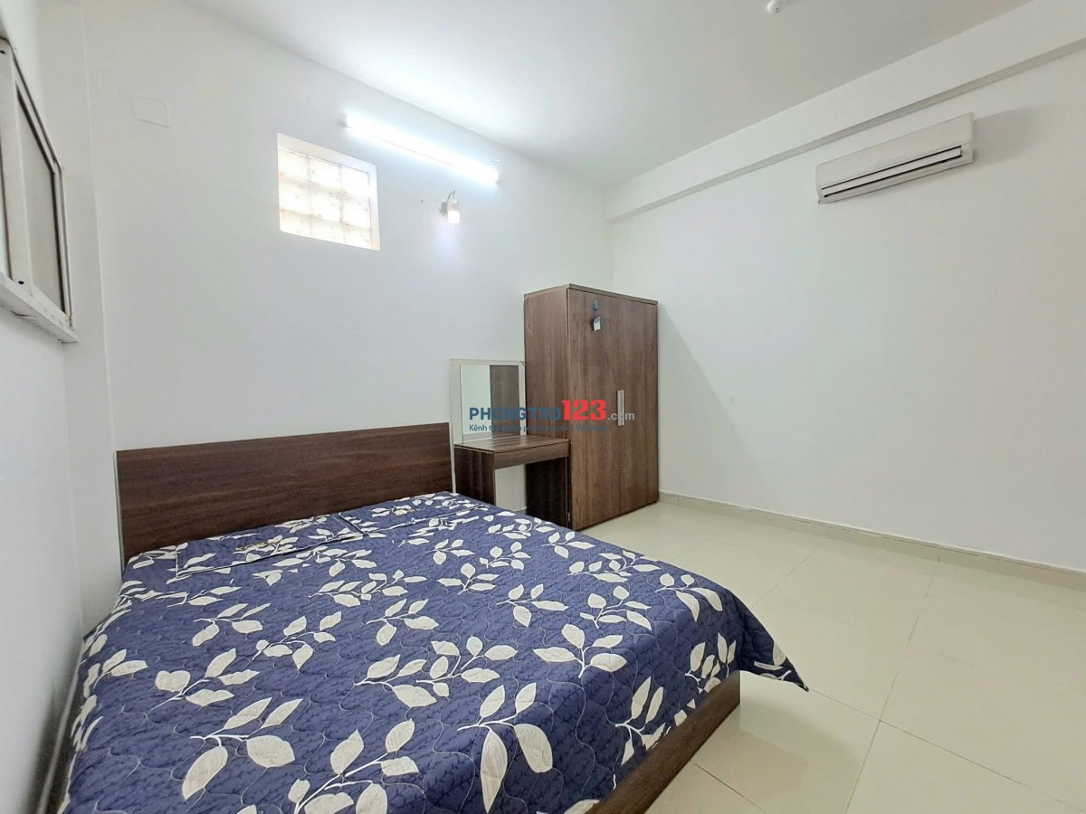 MẶT TIỀN ĐƯỜNG TRỐNG SẴN STUDIO NGAY CÔNG VIÊN LÀNG HOA CÓ NỘI THẤT CHỈ KÉO VALI ĐẾN Ở