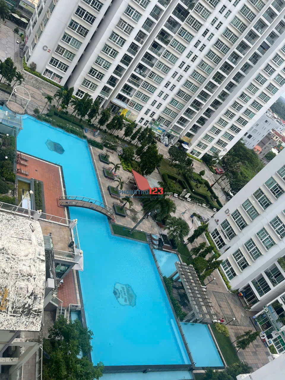 Cho thuê phòng tầng trệt (shophouse) trong chung cư HAGL3