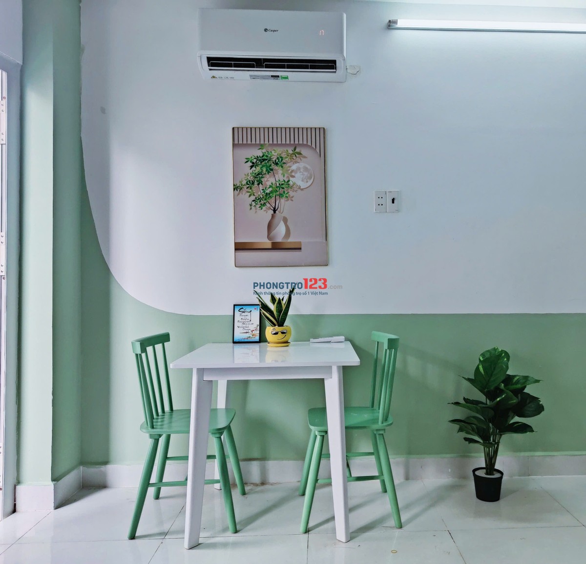 Phòng 34m² – Ban công + cửa sổ lớn – Xô Viết Nghệ Tĩnh, Bình Thạnh