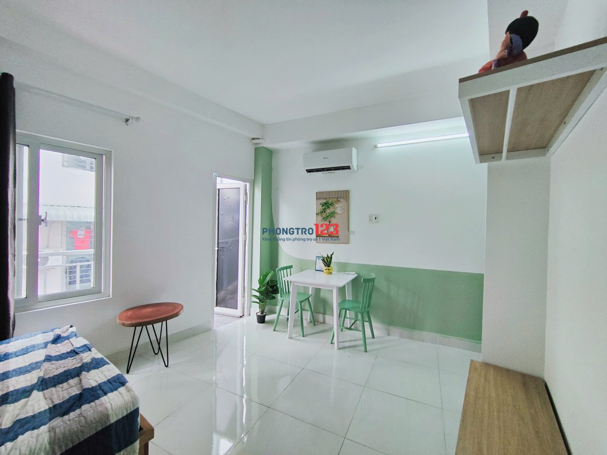 Phòng 34m² – Ban công + cửa sổ lớn – Xô Viết Nghệ Tĩnh, Bình Thạnh